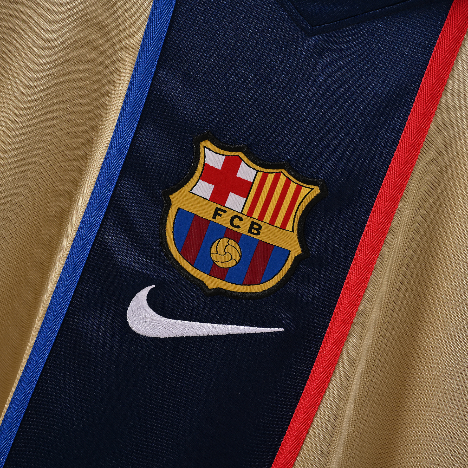 FC Barcelona 2001-02 Retro Away Football Jersey 6