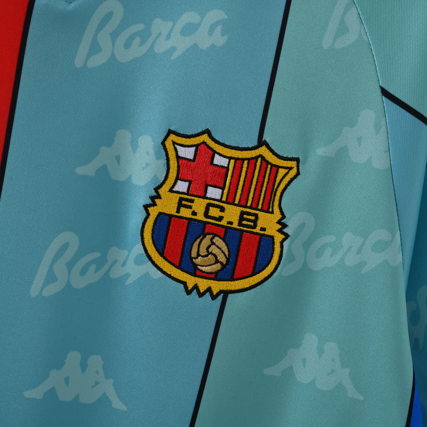 FC Barcelona 1996–97 Retro Away Football Jersey 5