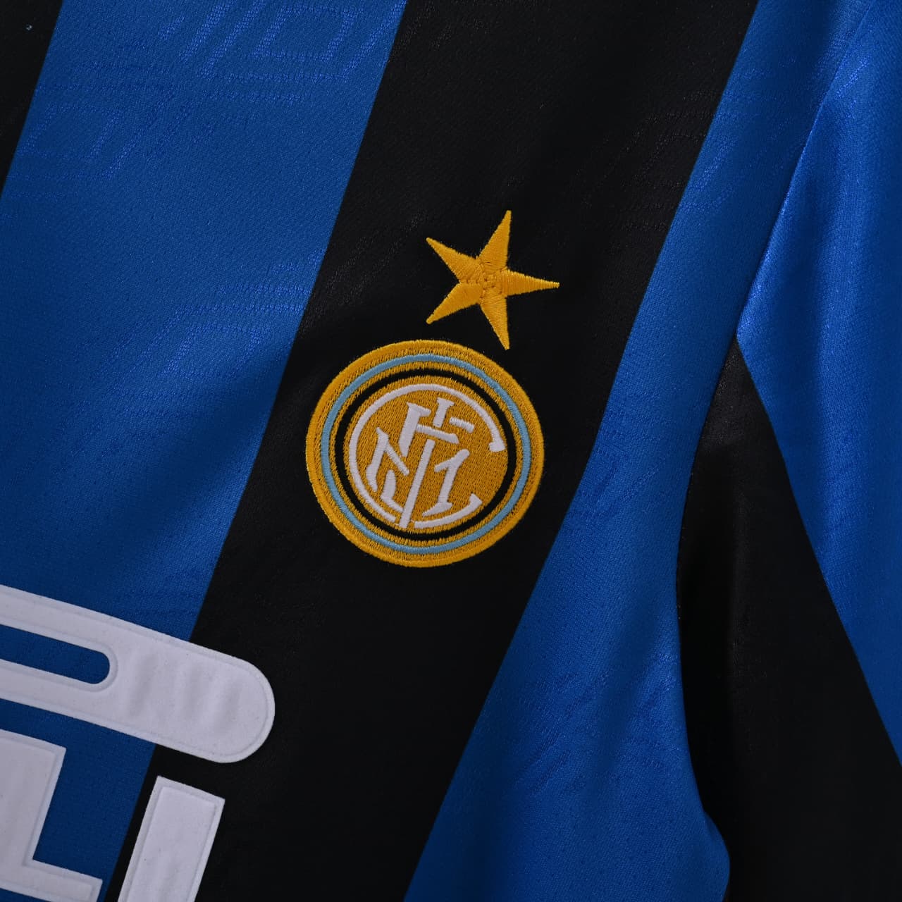 Inter Milan 1995-96 Retro Home Football Jersey 6