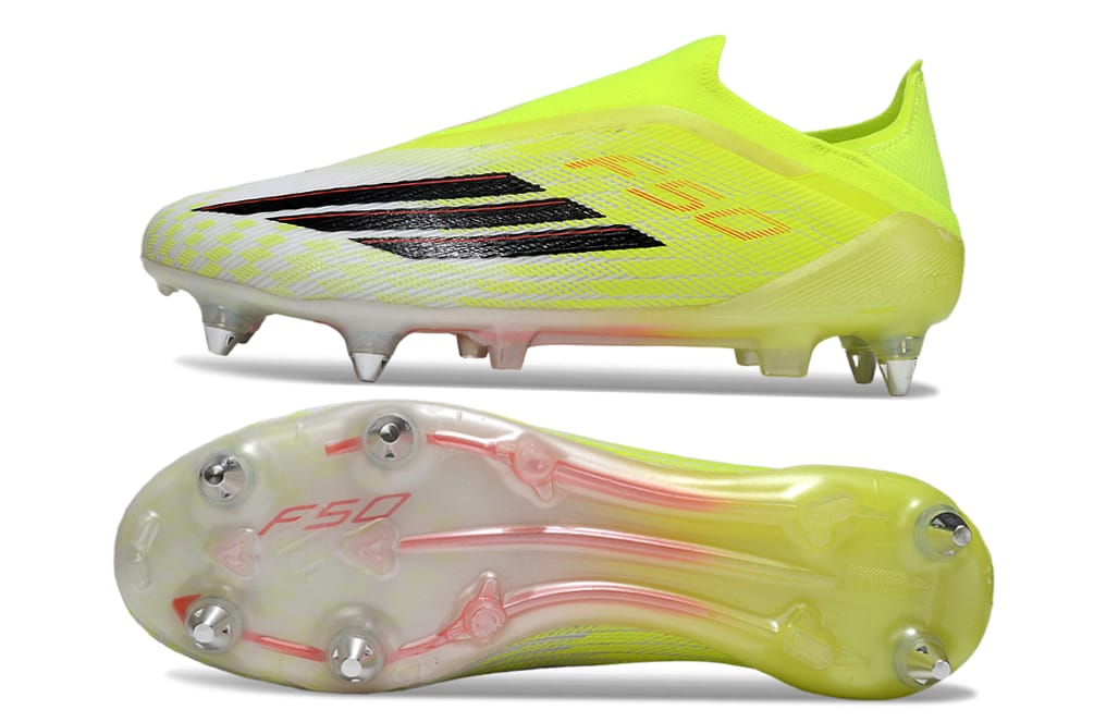 Adidas F50 Elite Laceless Football Boot from the "Born For Goals" pack. 2