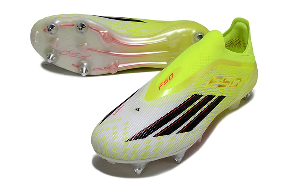 Adidas F50 Elite Laceless Football Boot from the "Born For Goals" pack. 4