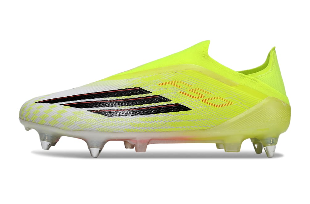 Adidas F50 Elite Laceless Football Boot from the "Born For Goals" pack. 1