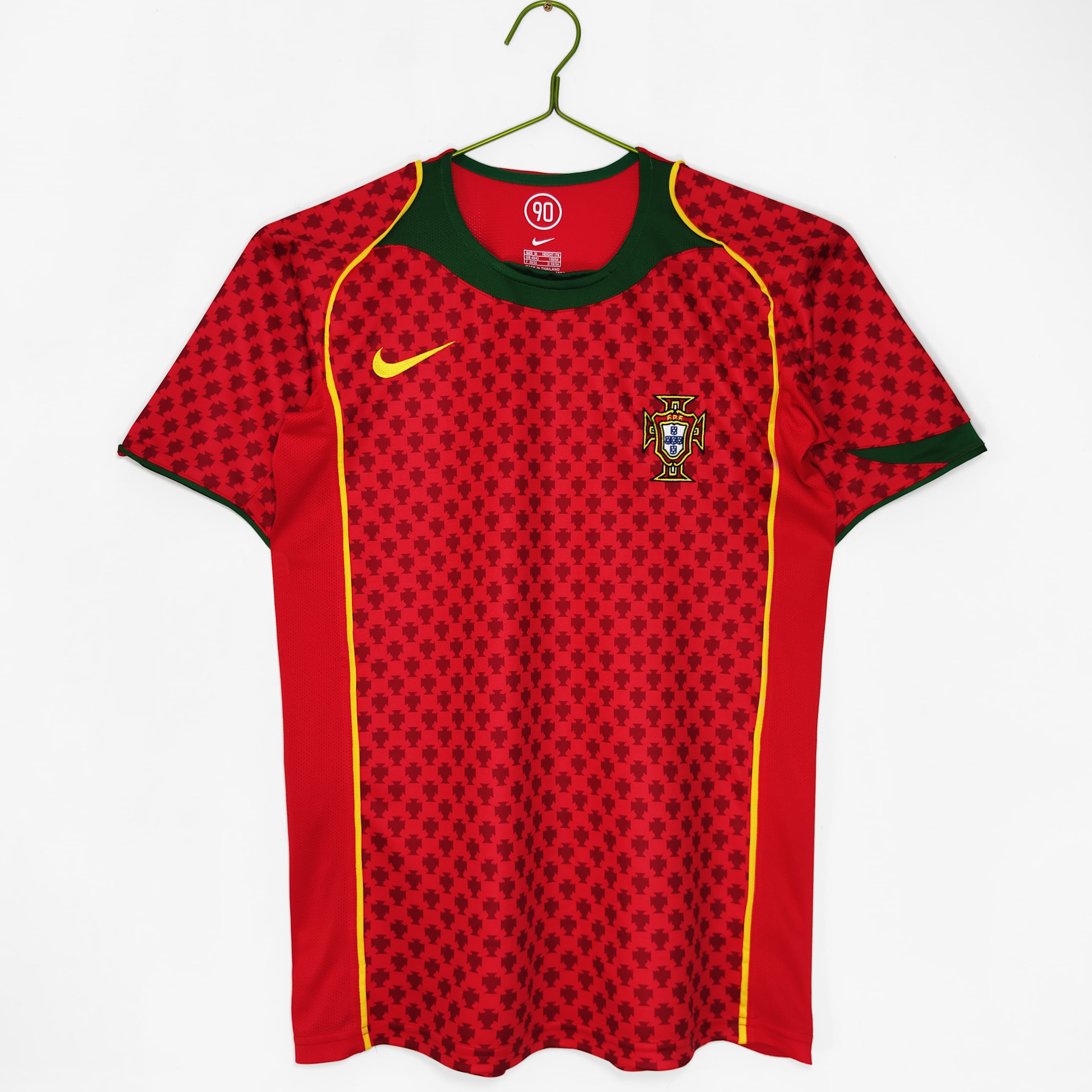 Portugal 2004 - 2005 Home "Total 90" Retro Jersey 1