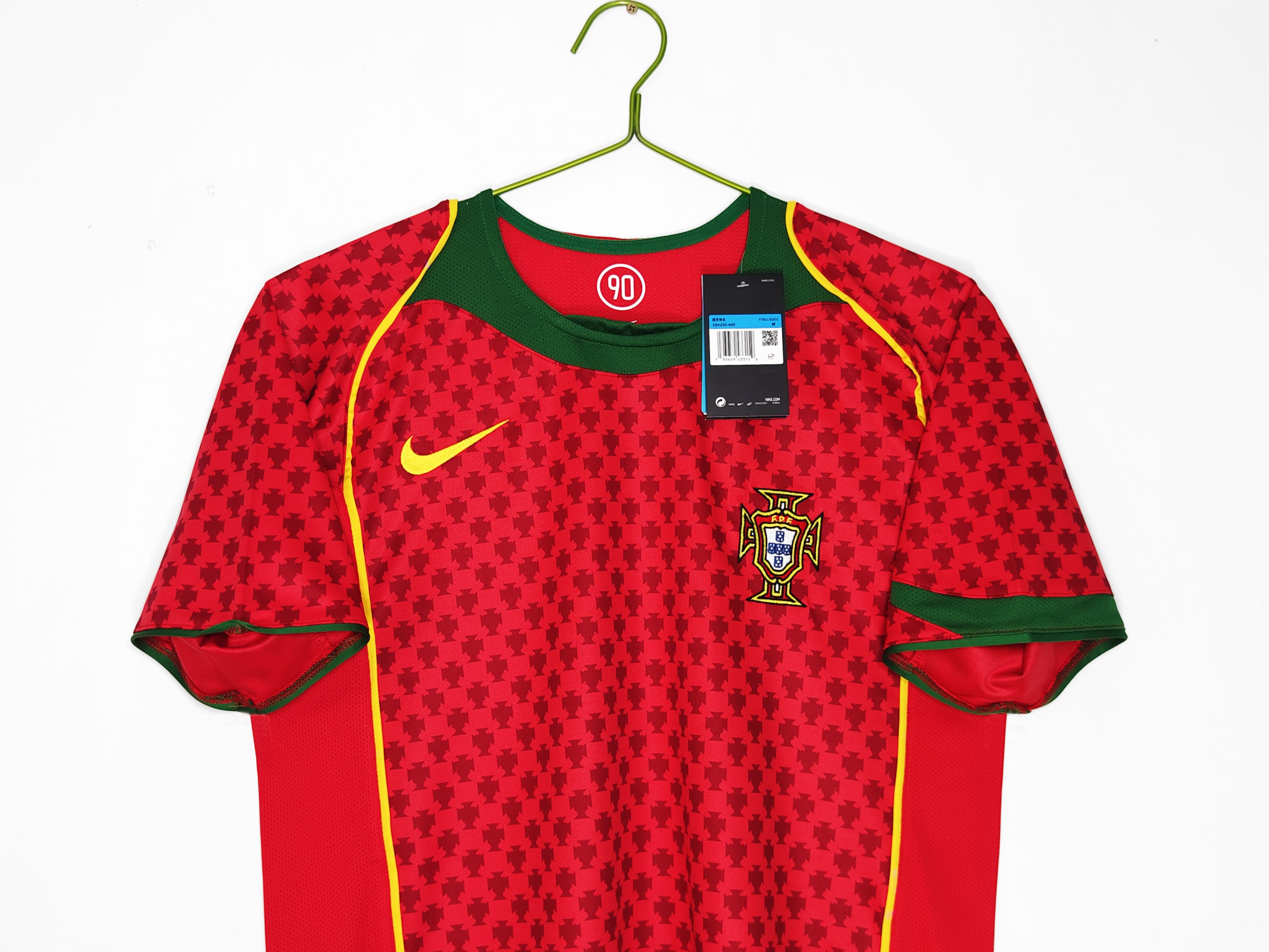 Portugal 2004 - 2005 Home "Total 90" Retro Jersey 6