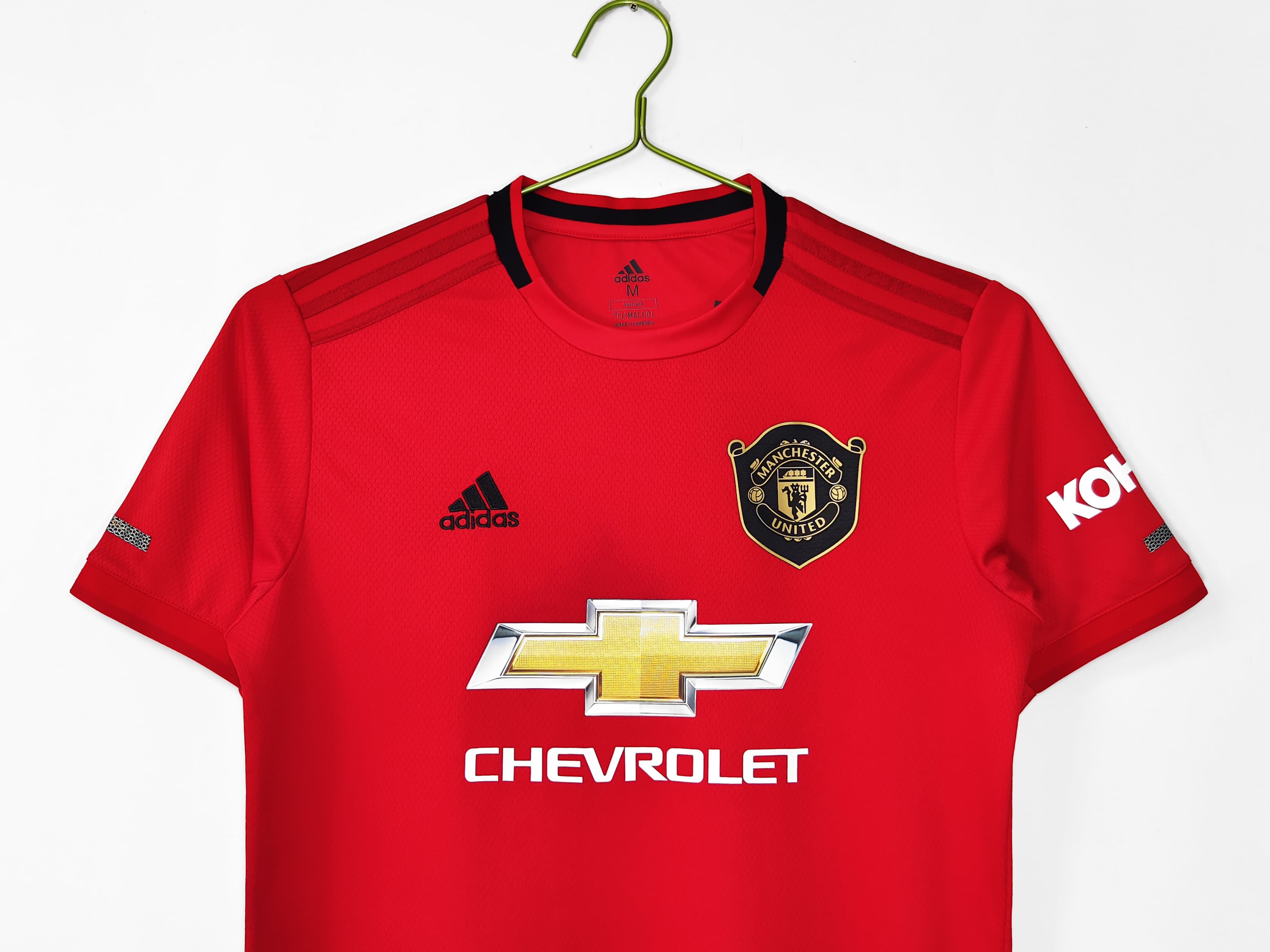 The Manchester United Retro 2019/20 Home Football Jersey 3