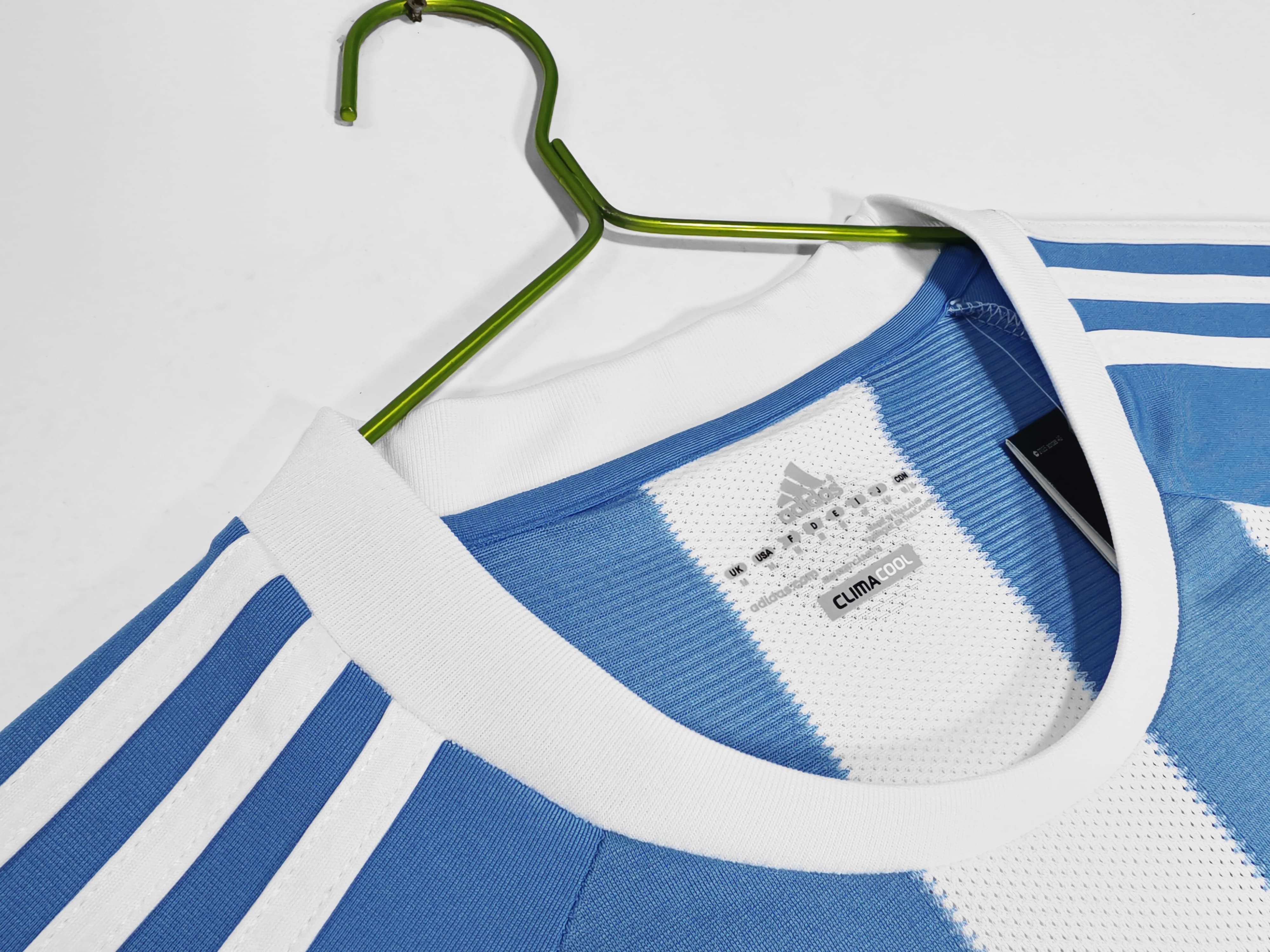 The Argentina Retro 2010 FIFA World Cup Home Football Jersey 2