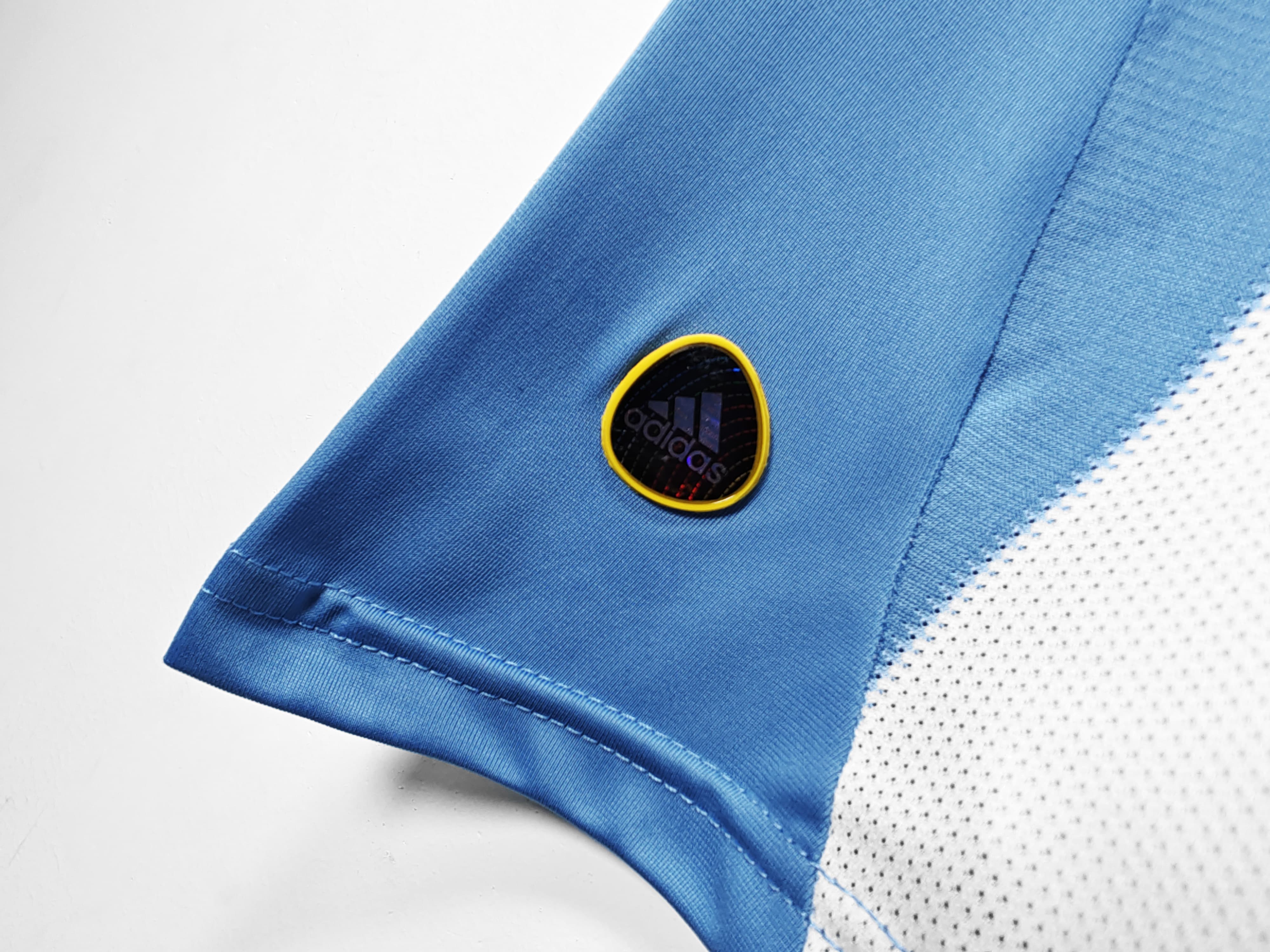 The Argentina Retro 2010 FIFA World Cup Home Football Jersey 8