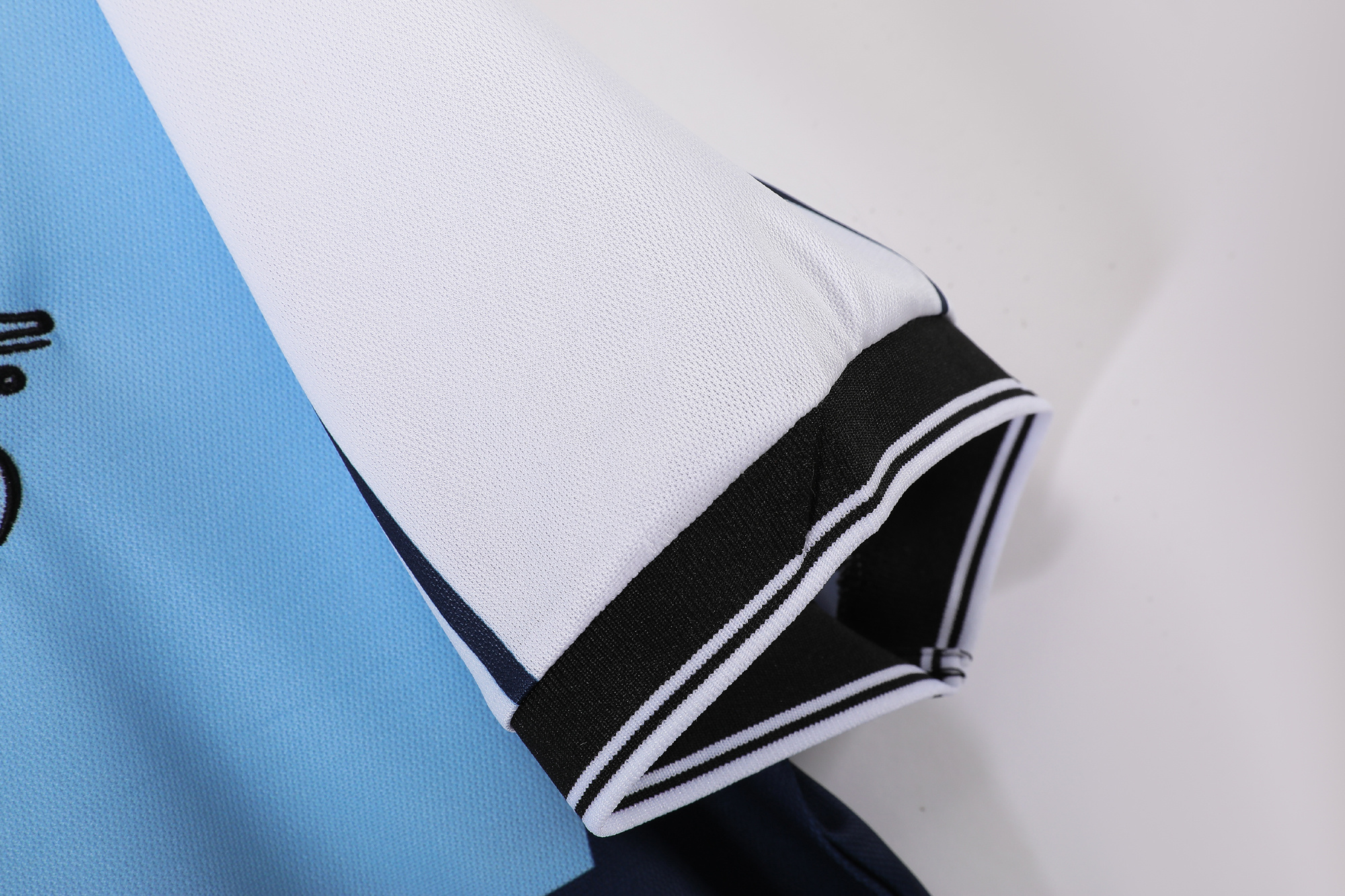 The Argentina Retro 2001 Home Memorial Edition Football Jersey 8
