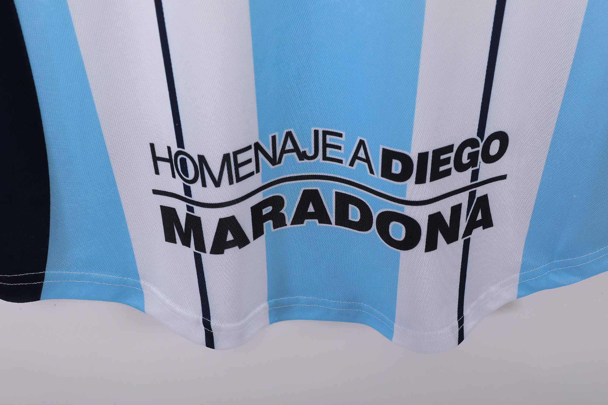 The Argentina Retro 2001 Home Memorial Edition Football Jersey 9