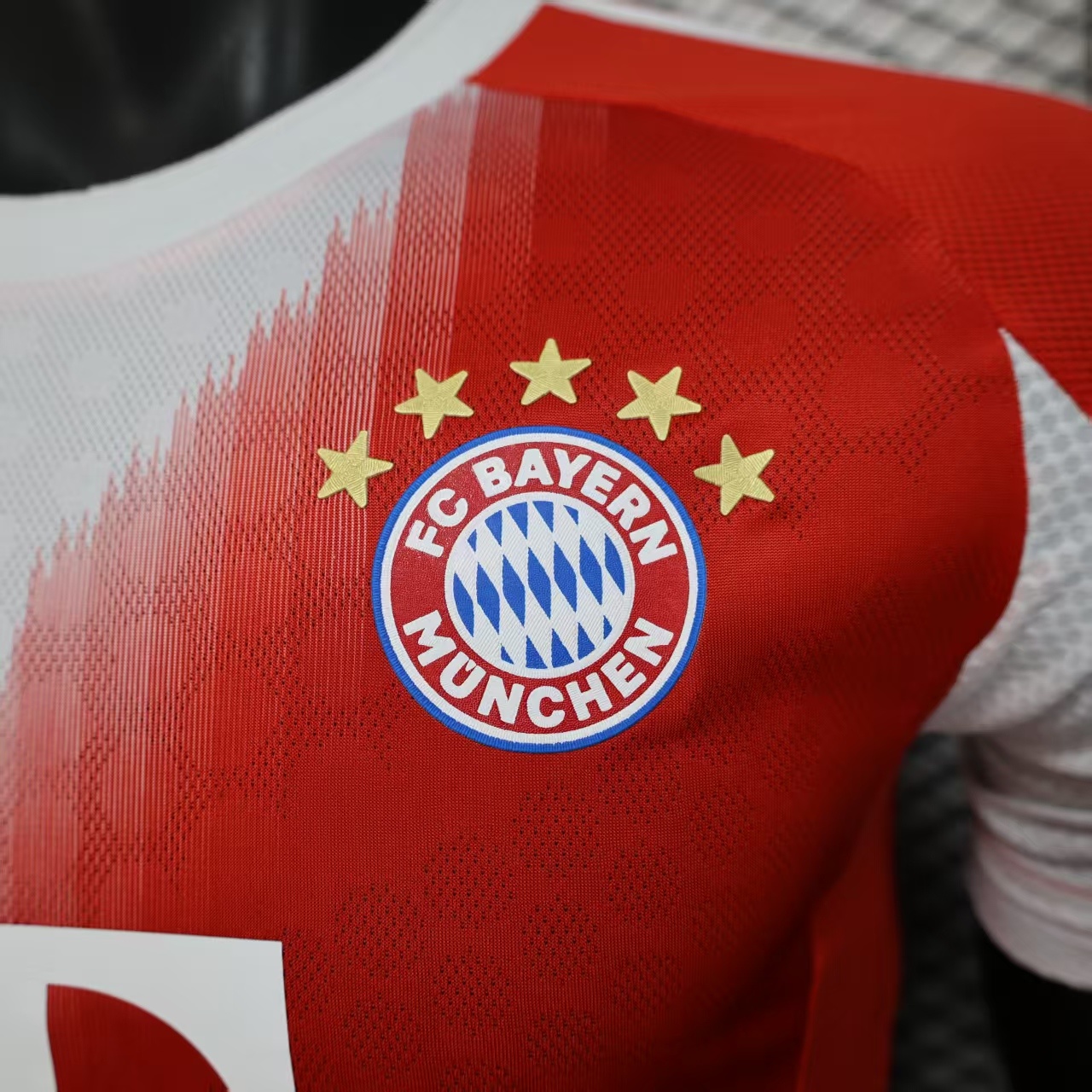 The FC Bayern Munich 2025/26 Home Football Jersey 4