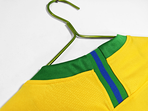 The Brazil 2018 Vintage Home Football Jersey 6