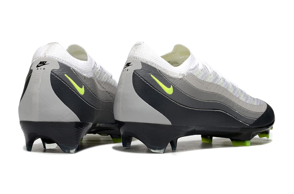 The Nike Air Zoom Mercurial Vapor 16 Elite x Air Max 95 “Neon” Football Cleats 5