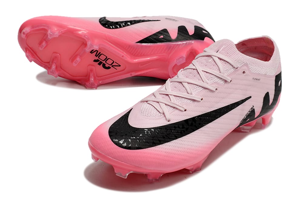 The Nike Air Zoom Mercurial Vapor 15 Elite FG “Pink Foam / Black” Football Cleats 7