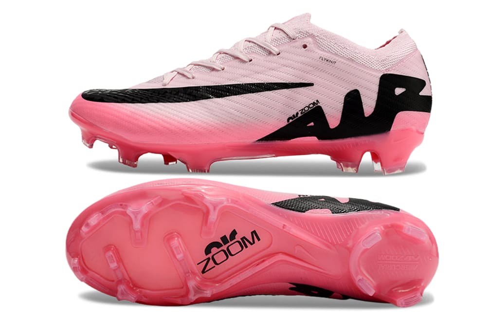 The Nike Air Zoom Mercurial Vapor 15 Elite FG “Pink Foam / Black” Football Cleats 2