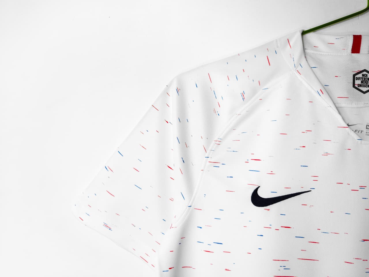 The France Retro 2018 World Cup Champions Away Football Jersey 5