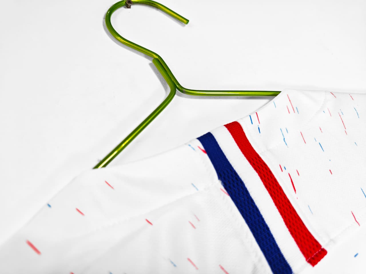 The France Retro 2018 World Cup Champions Away Football Jersey 4