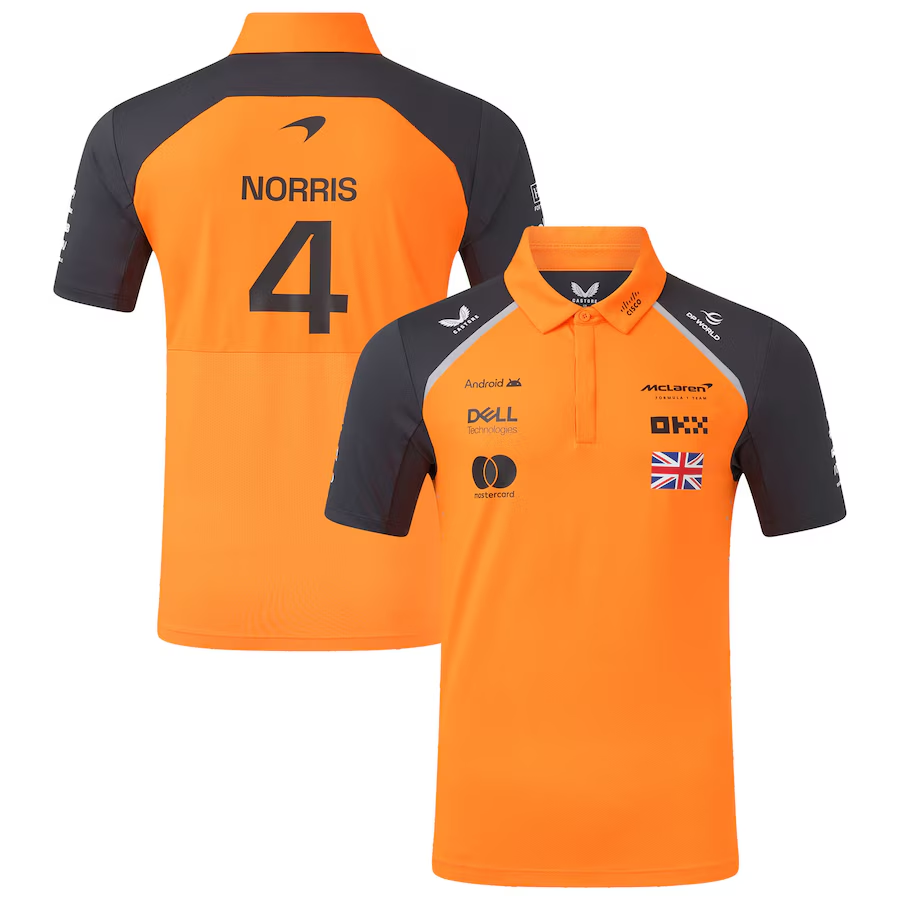 The 2025 F1 McLaren Lando Norris Team Jersey 3