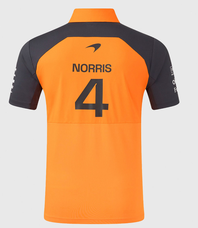 The 2025 F1 McLaren Lando Norris Team Jersey 2