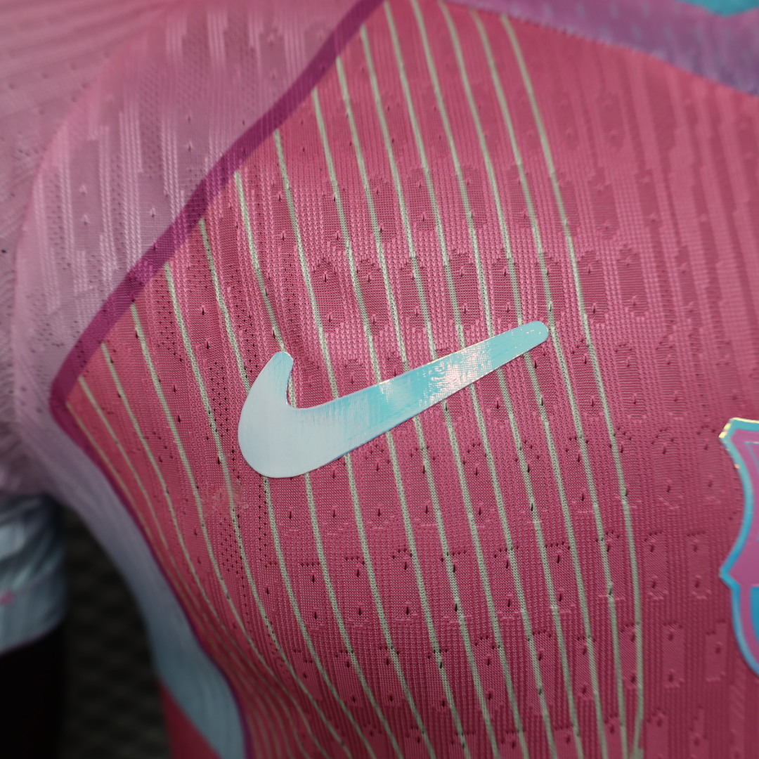 The FC Barcelona 2025/26 Pink Special Edition Jersey 4