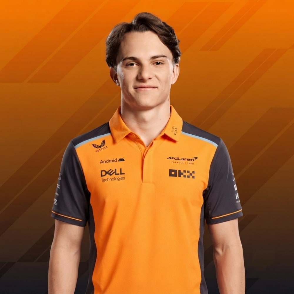 McLaren F1 2025 Oscar Piastri Team Jersey Front