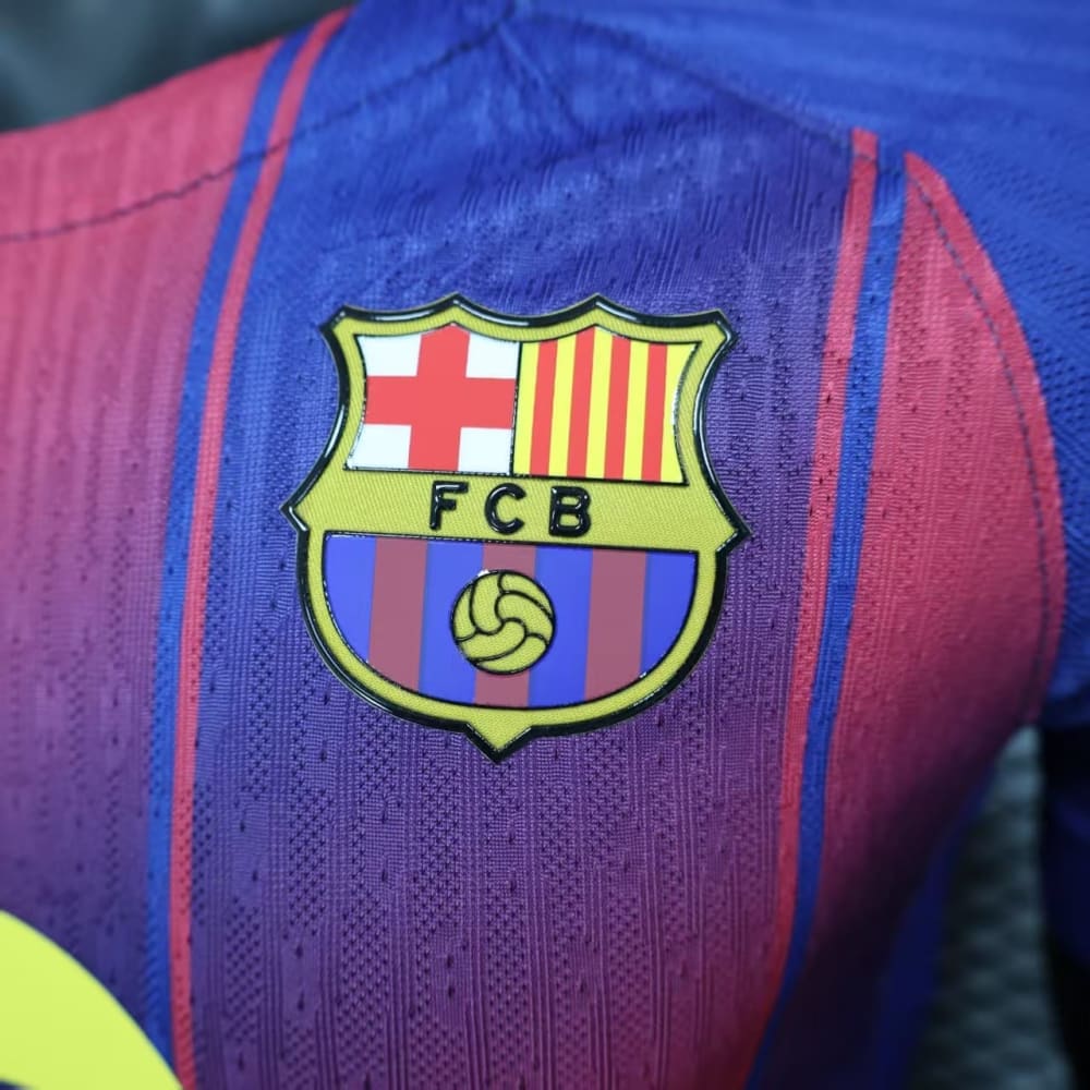 The Barcelona 2025/2026 Home kit Alternate View