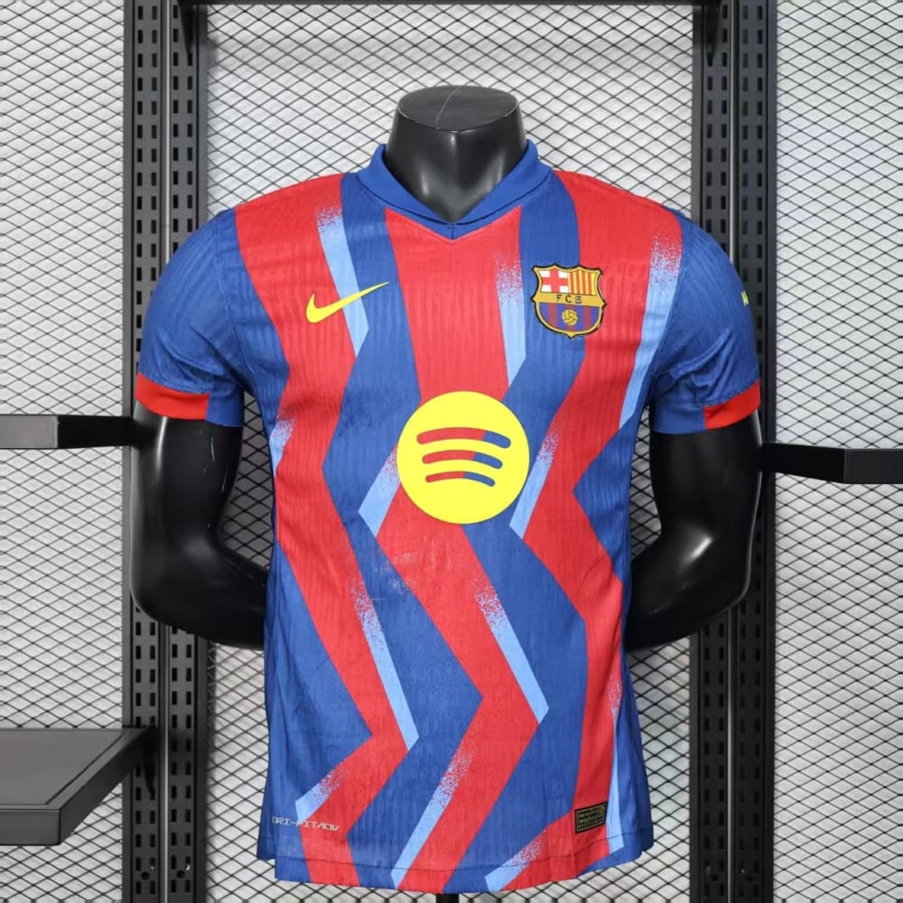 The FC Barcelona 2025/26 Fourth Jersey Front