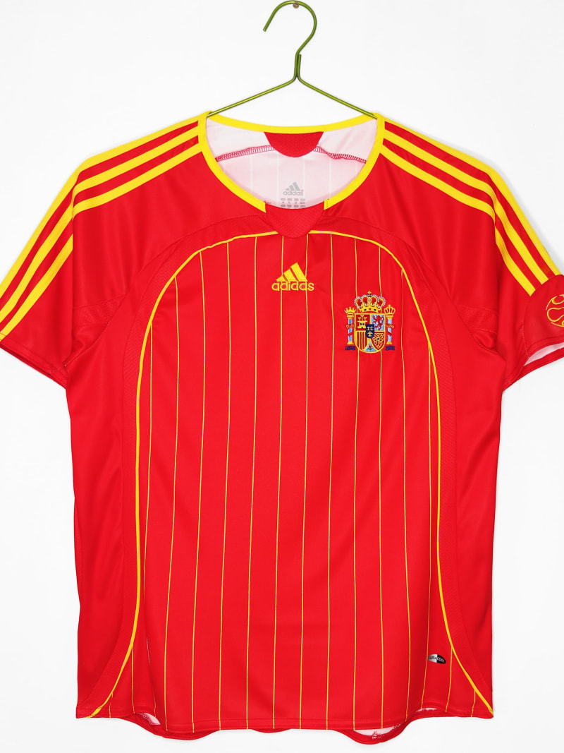 Spain 2008 - 2009 Home Jersey - Spain 2008/09 Front View