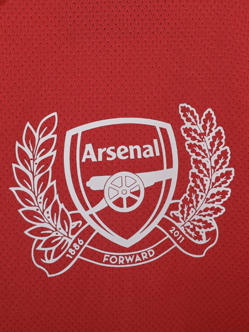 The Arsenal Retro 2011/12 Home Football Jersey - Arsenal 2011/12 View 6
