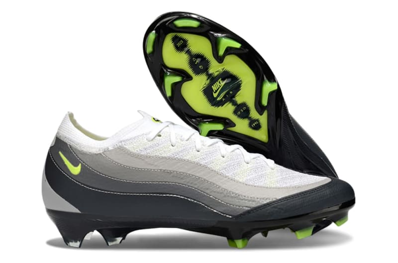 The Nike Air Zoom Mercurial Vapor 16 Elite x Air Max 95 “Neon” Football Cleats -   View 2