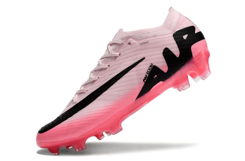 The Nike Air Zoom Mercurial Vapor 15 Elite FG “Pink Foam / Black” Football Cleats -   View 5