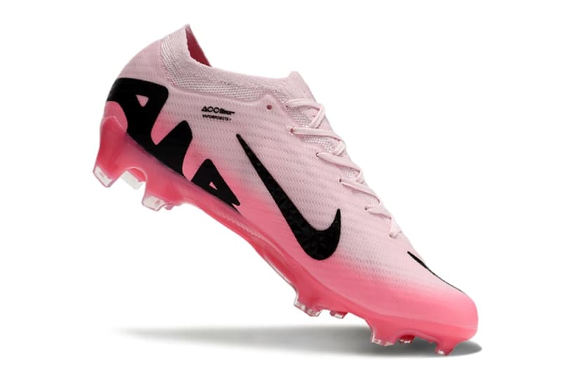 The Nike Air Zoom Mercurial Vapor 15 Elite FG “Pink Foam / Black” Football Cleats -   View 6