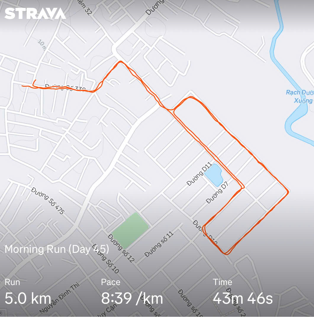 Let's Run! Day 45 🏃♂️
