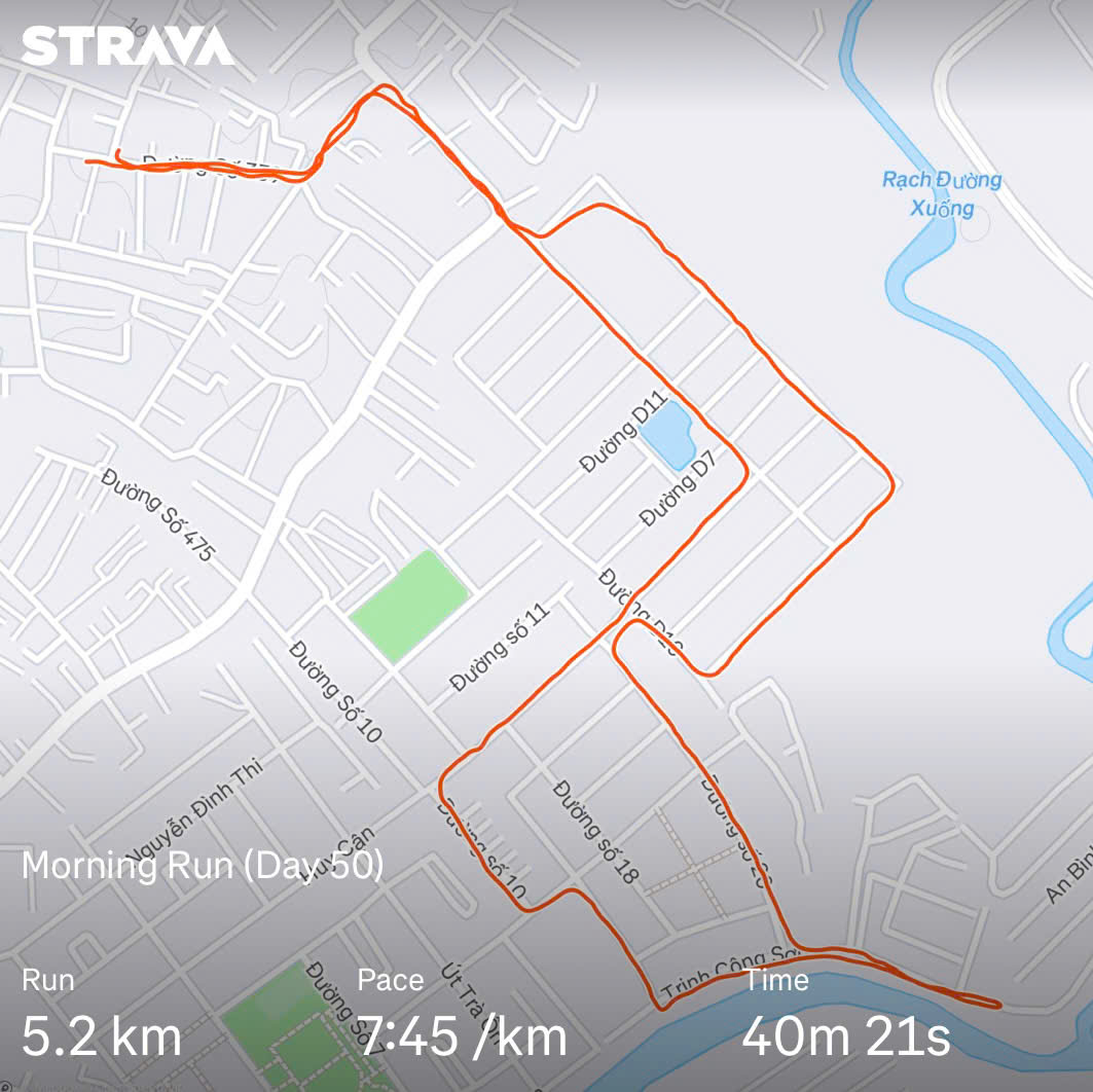 Let's Run! Day 50 🏃♂️