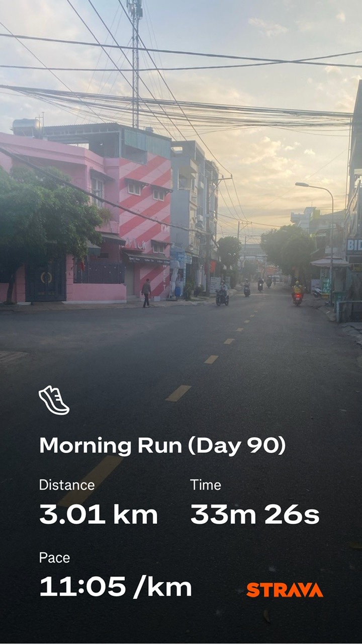Let's Run! Day 90🏃♂️