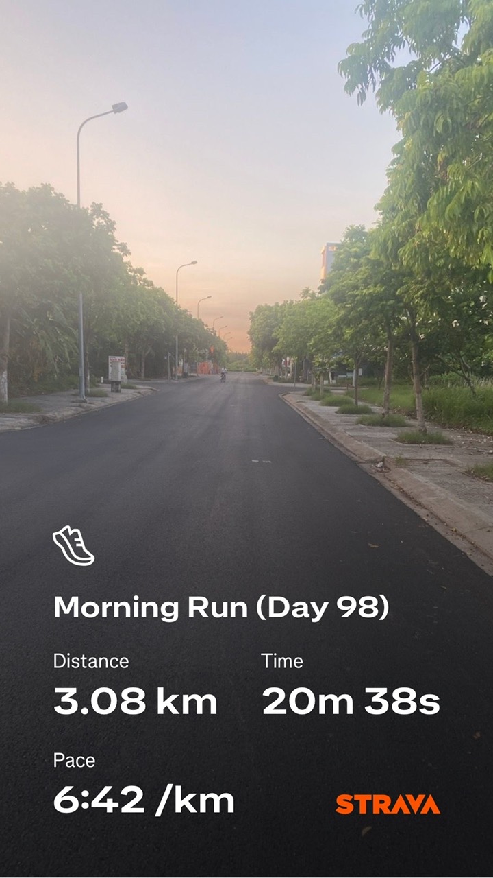 Let's Run! Day 98🏃♂️