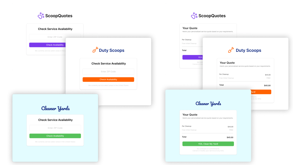 Quote Form Builder