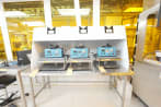 15 wet bench cleanroom stations
