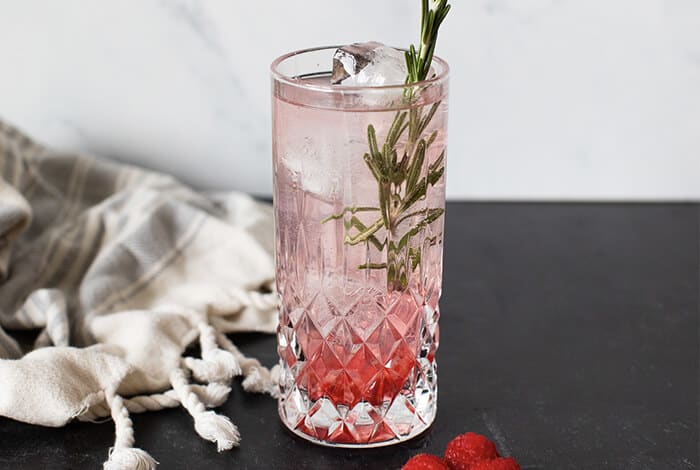 Raspberry Salt Mocktail with LMNT #shorts #drinks #momlife 