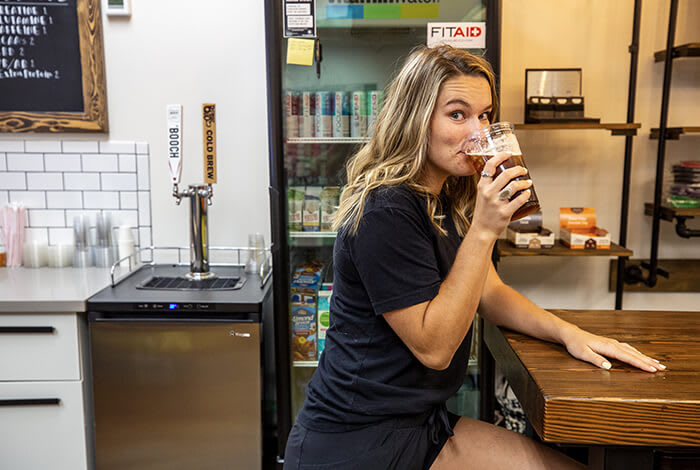 Salted Caramel Cold Brew