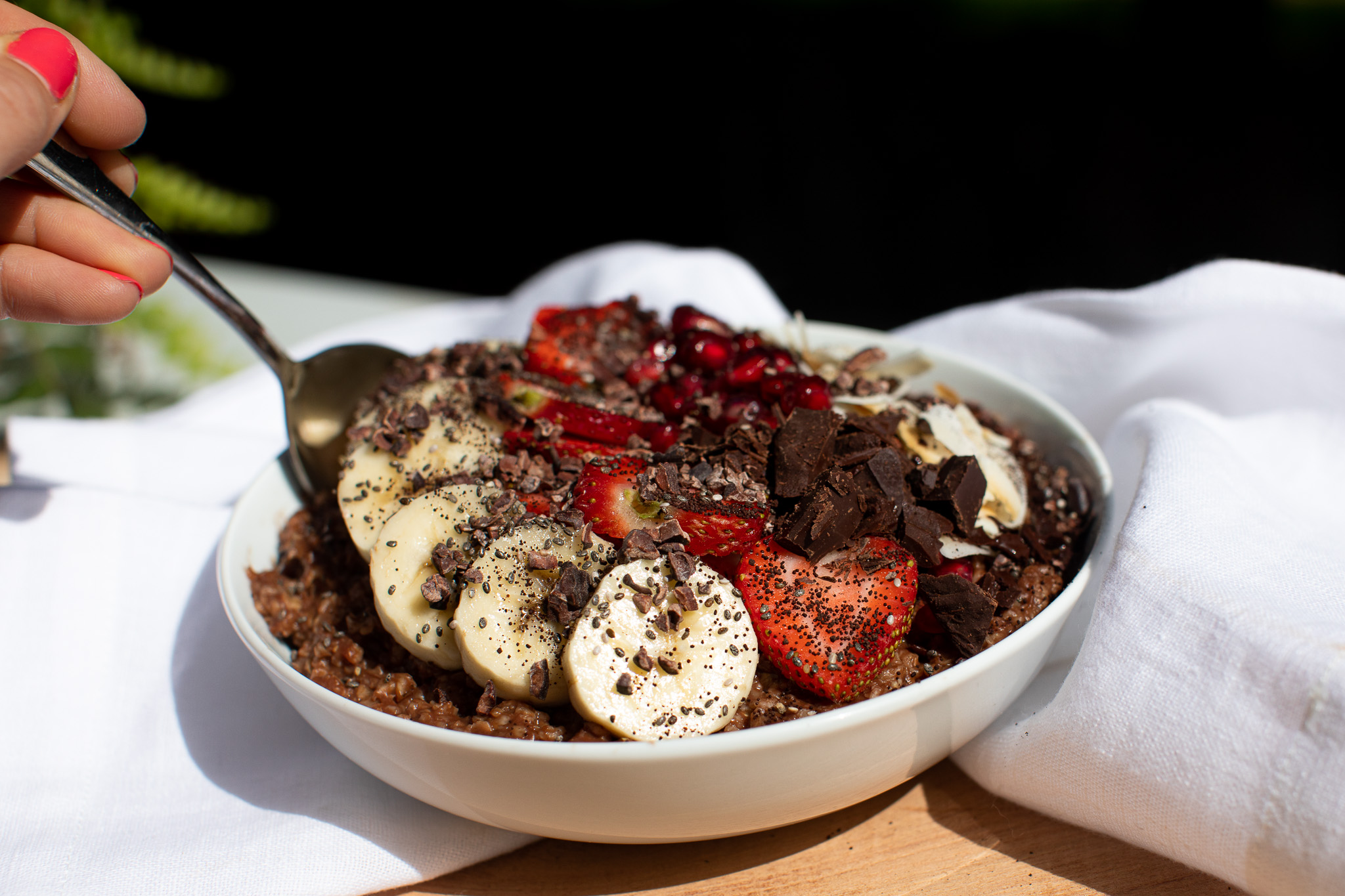 Chocolate Caramel Oatmeal