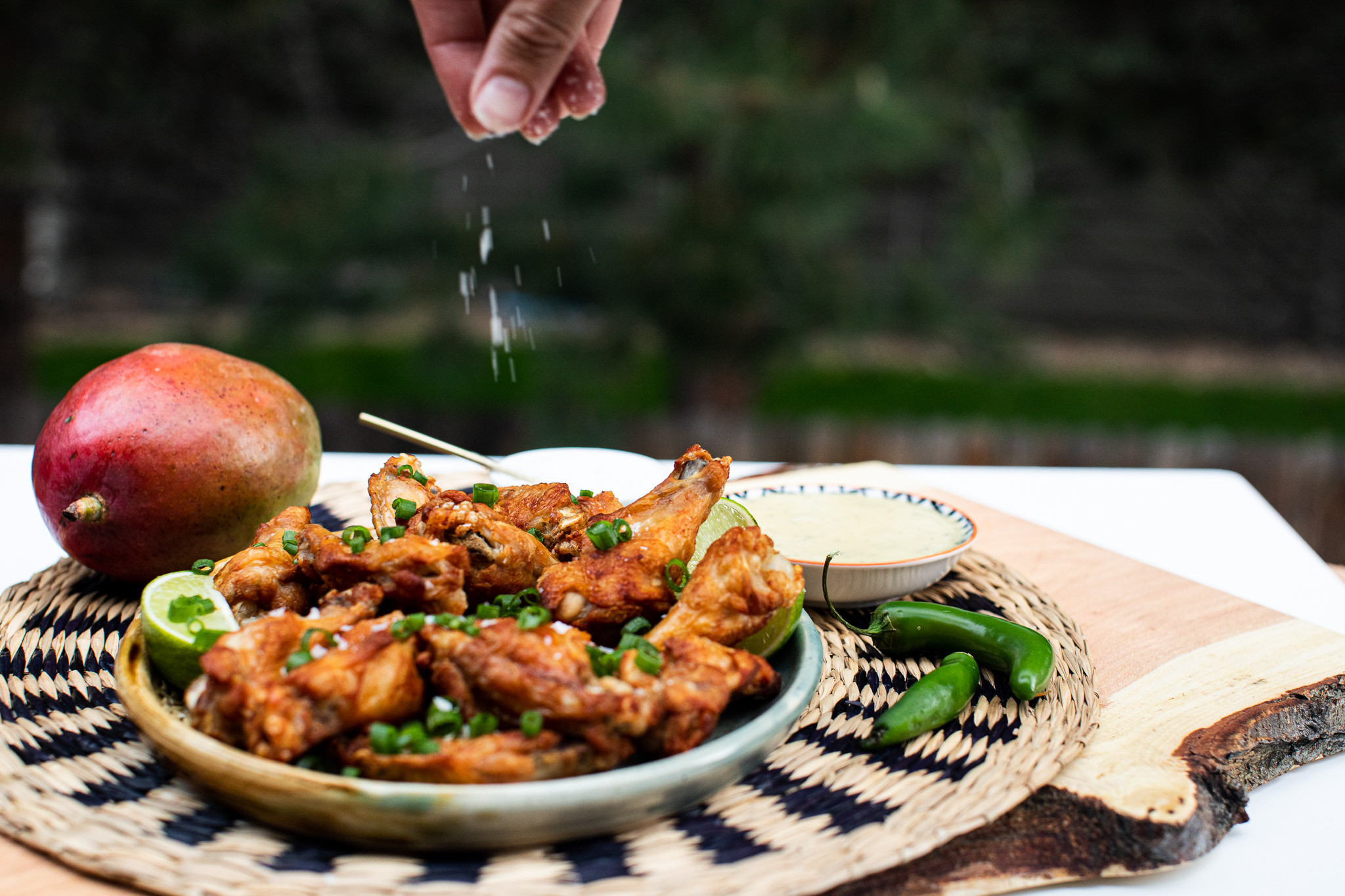 Mango Chili Chicken Wings
