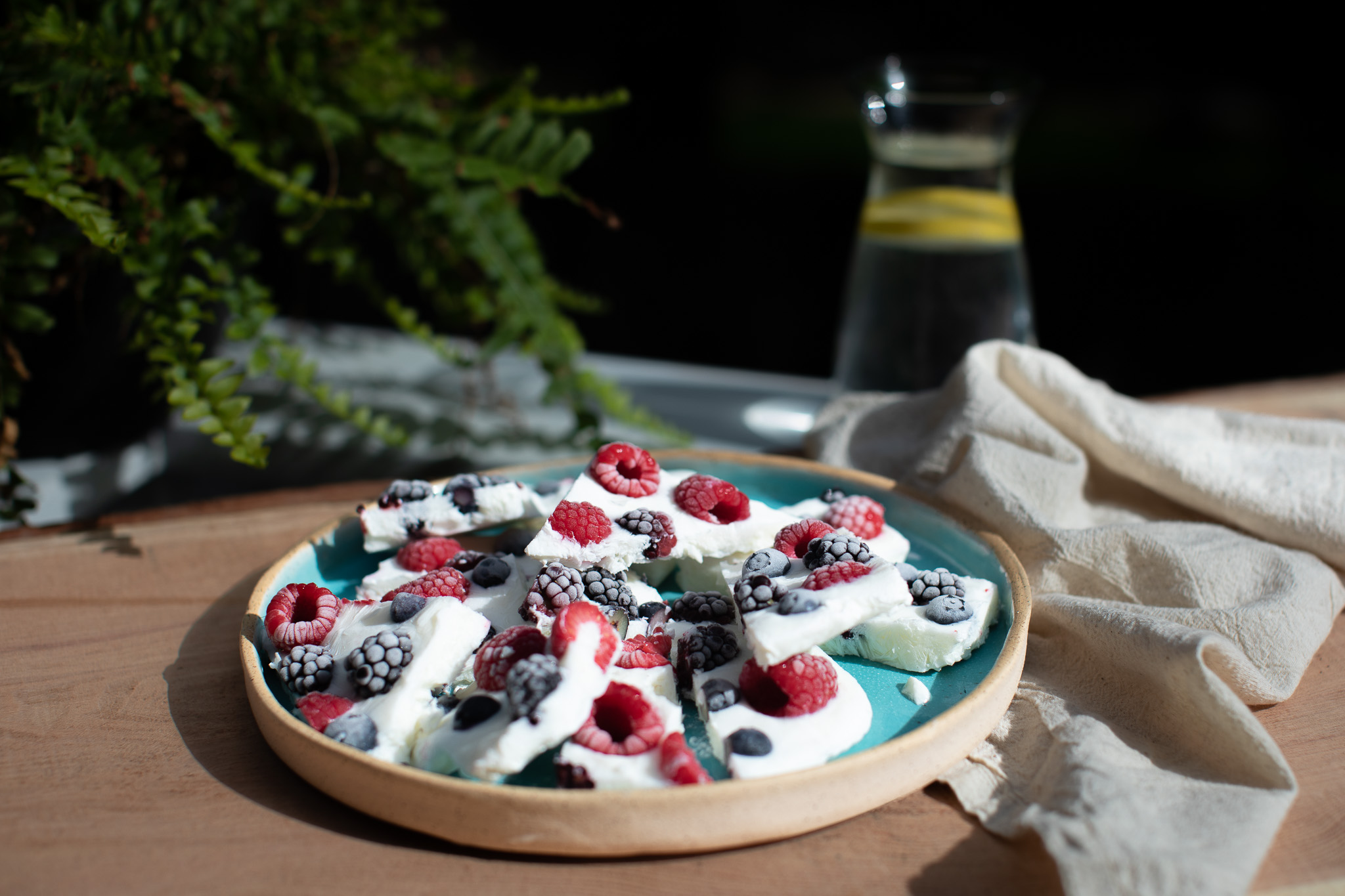 Yogurt Bark Bites