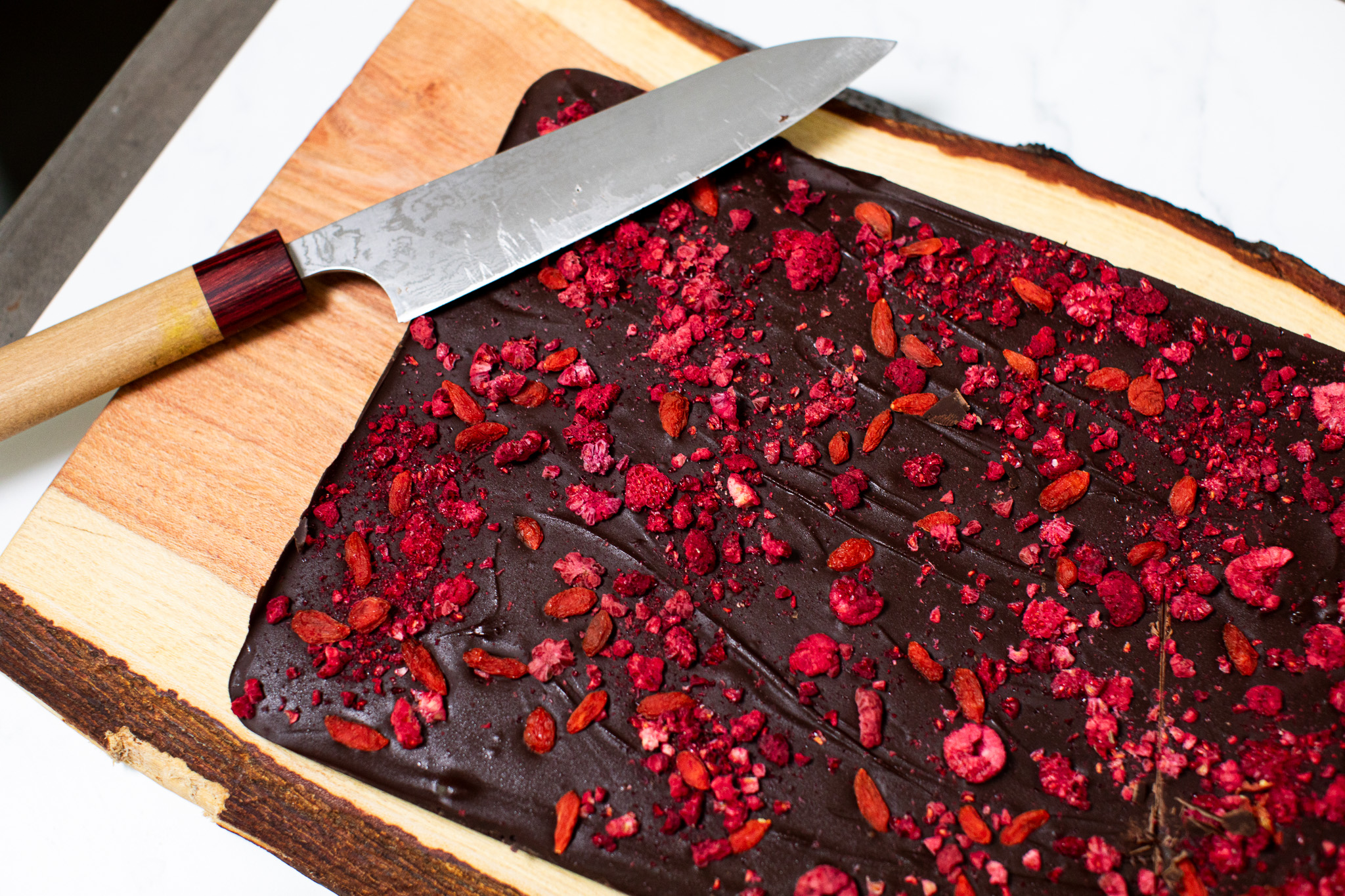 Chocolate Raspberry Bark