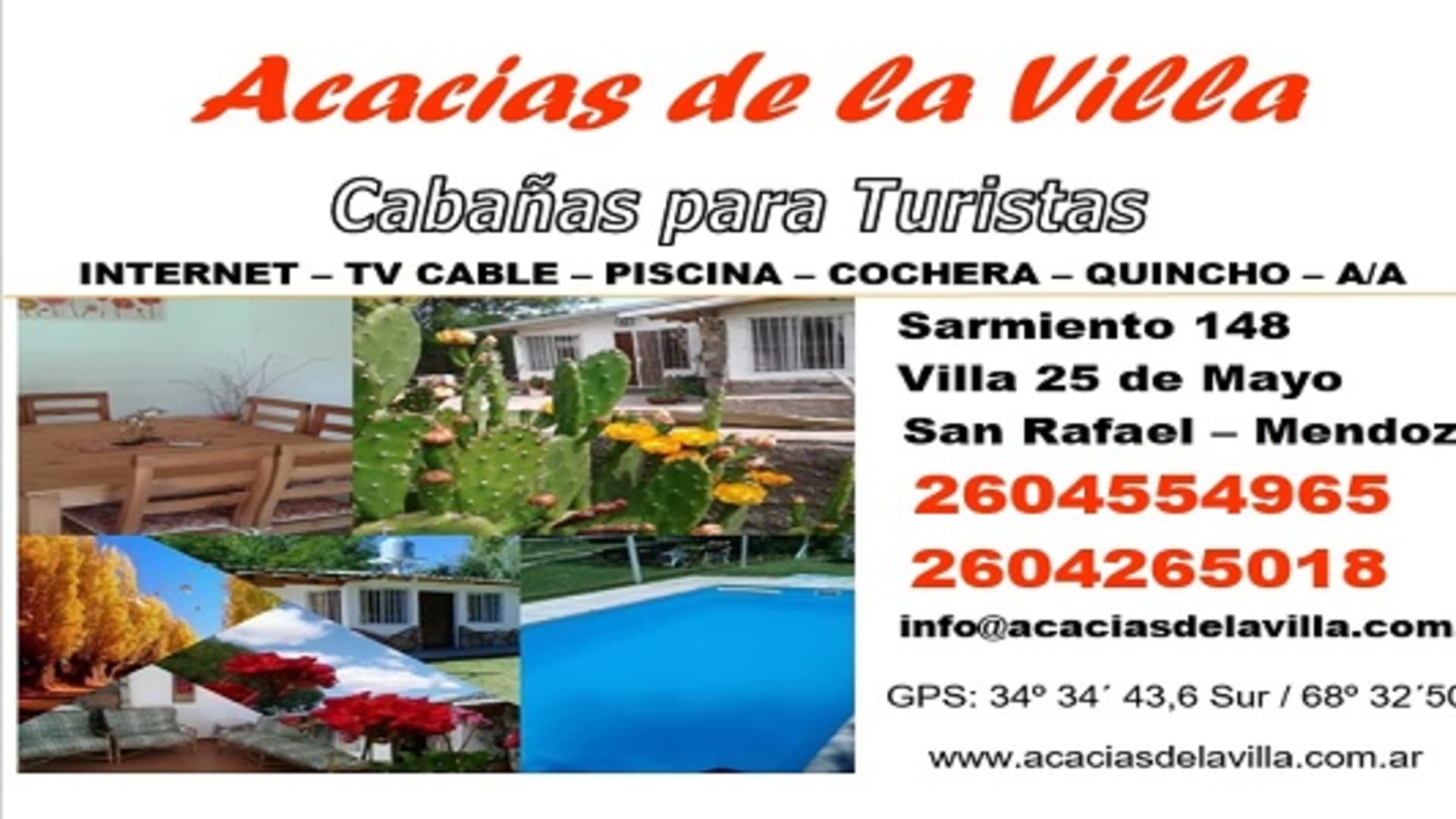 Cabañas Acacias de la Villa - Foto 1