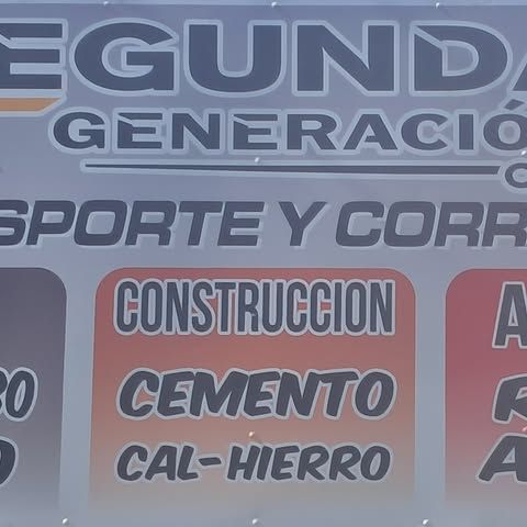 Transporte y Corralon Segunda Generación