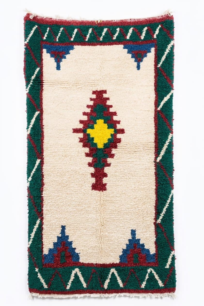 Beni Ouarain Ornementé – Bordure Talisman — vue 1