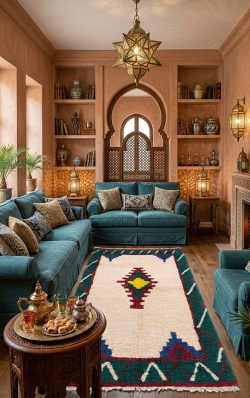Beni Ouarain Ornementé – Bordure Talisman — vue I