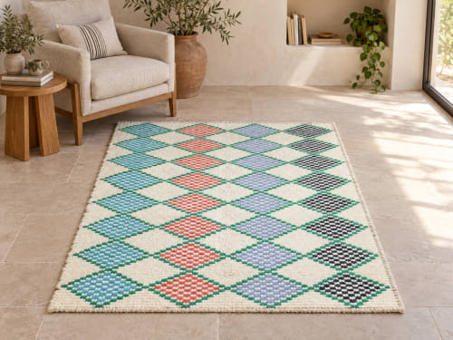 Beni Ouarain Azilal – Mosaïque de Losanges — vue III
