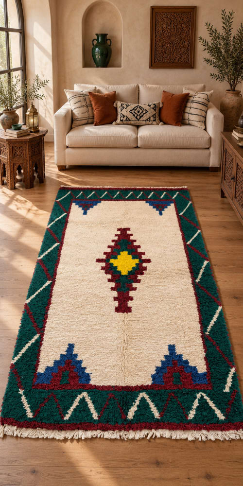 Beni Ouarain Ornementé – Bordure Talisman — vue I