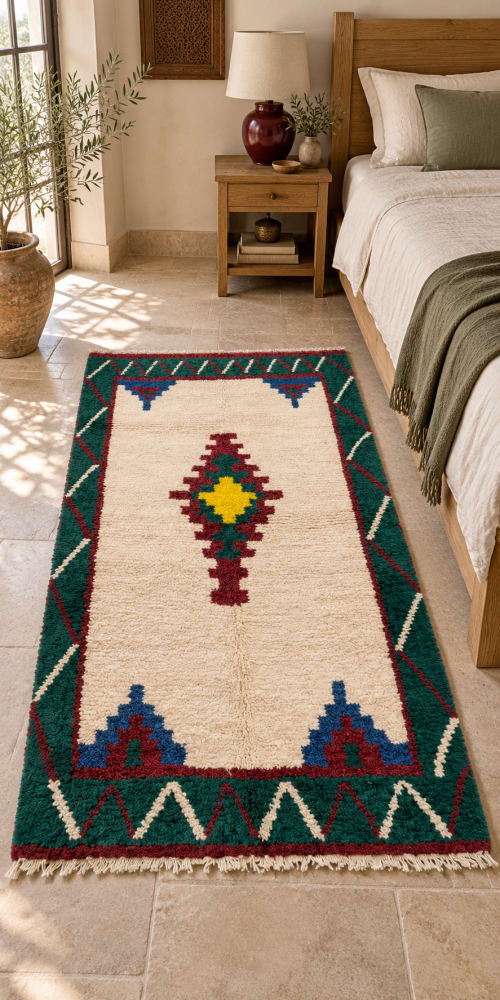 Beni Ouarain Ornementé – Bordure Talisman — vue II